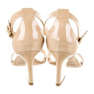 Jimmy Choo Edina, Patent Leather, Tan color, size 7.5